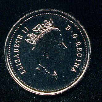 Canada 25 cents - mule 