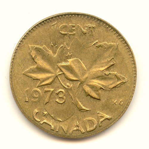 Canada 1 Cent Overstuck on Struck Israel 5 Agorot